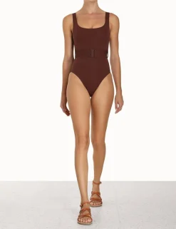 ZIMMERMANN One Pieces<Separates Sculpt Belted 1Pc