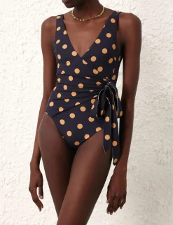 ZIMMERMANN One Pieces<Separates Sculpt Wrap Tie 1Pc