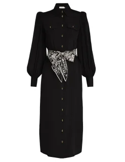 ZIMMERMANN Clothing<Shirt Midi Dress