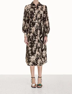 ZIMMERMANN Clothing<Shirt Midi Dress