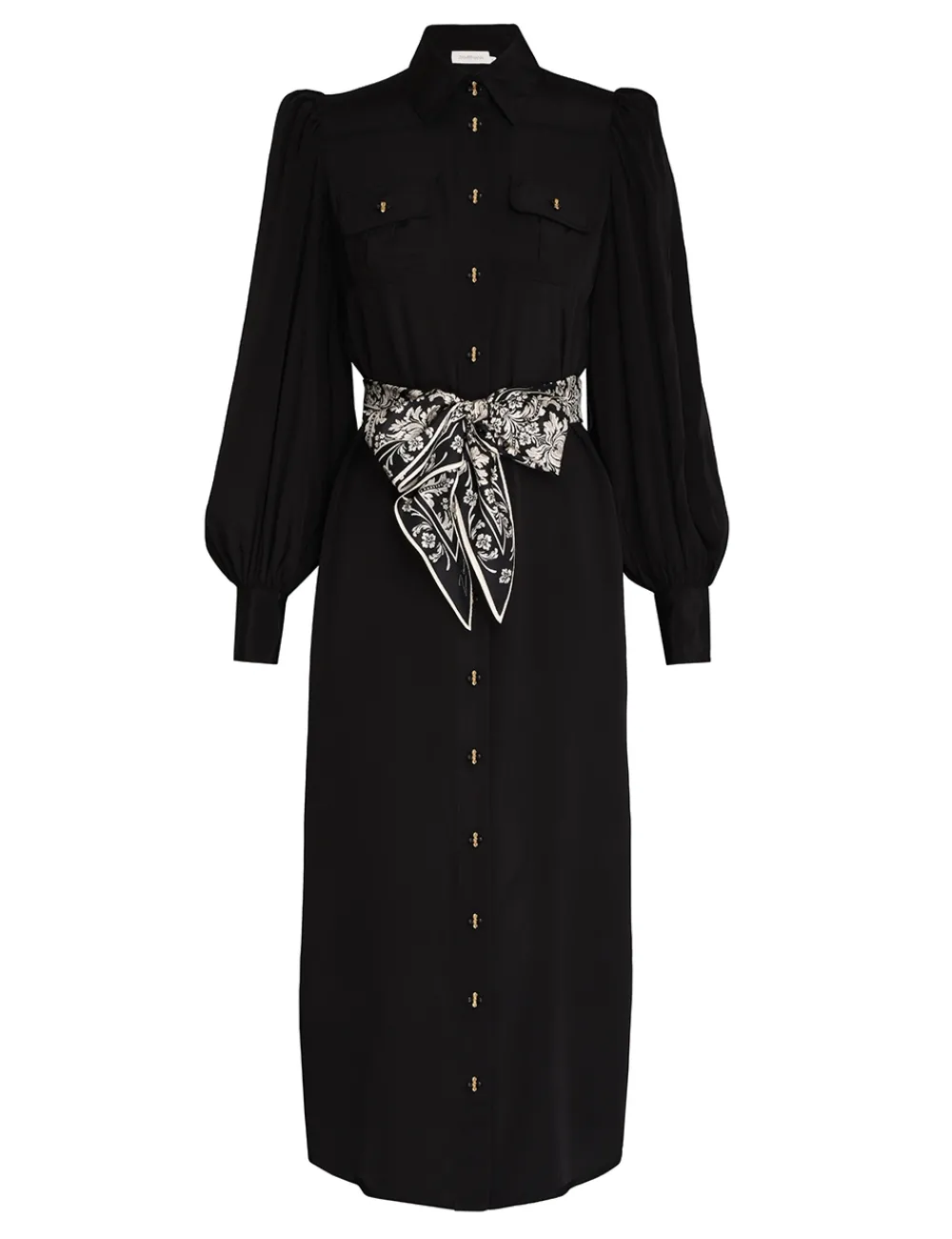 ZIMMERMANN Dresses<Shirt Midi Dress