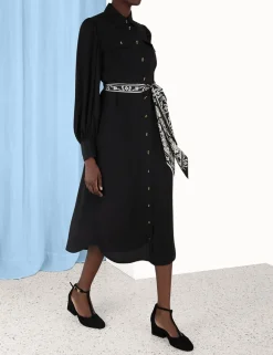 ZIMMERMANN Luminosity<Shirt Midi Dress