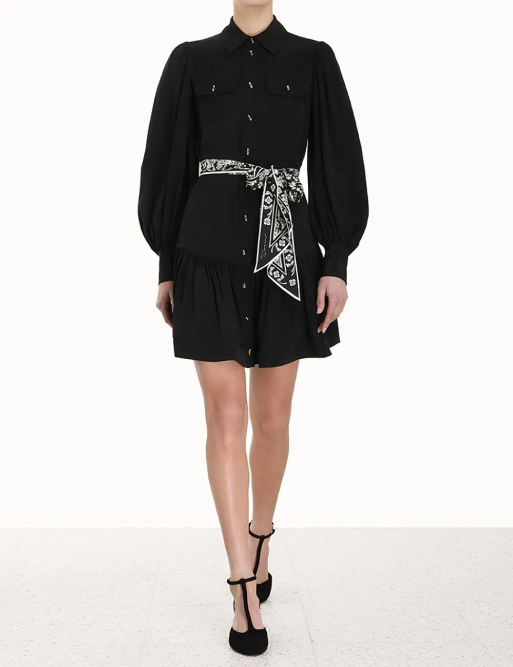 ZIMMERMANN Dresses<Shirt Mini Dress