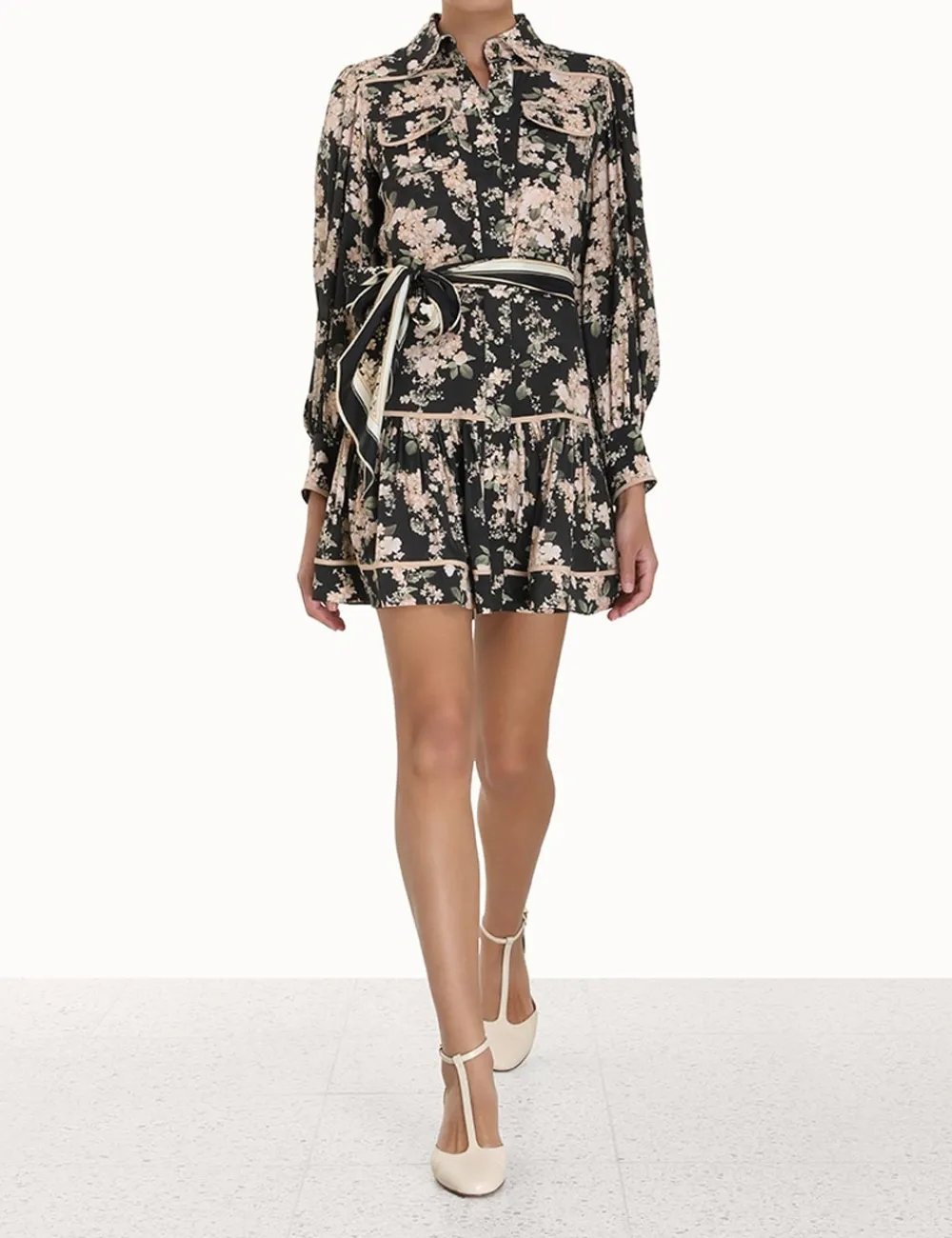 ZIMMERMANN Dresses<Shirt Mini Dress