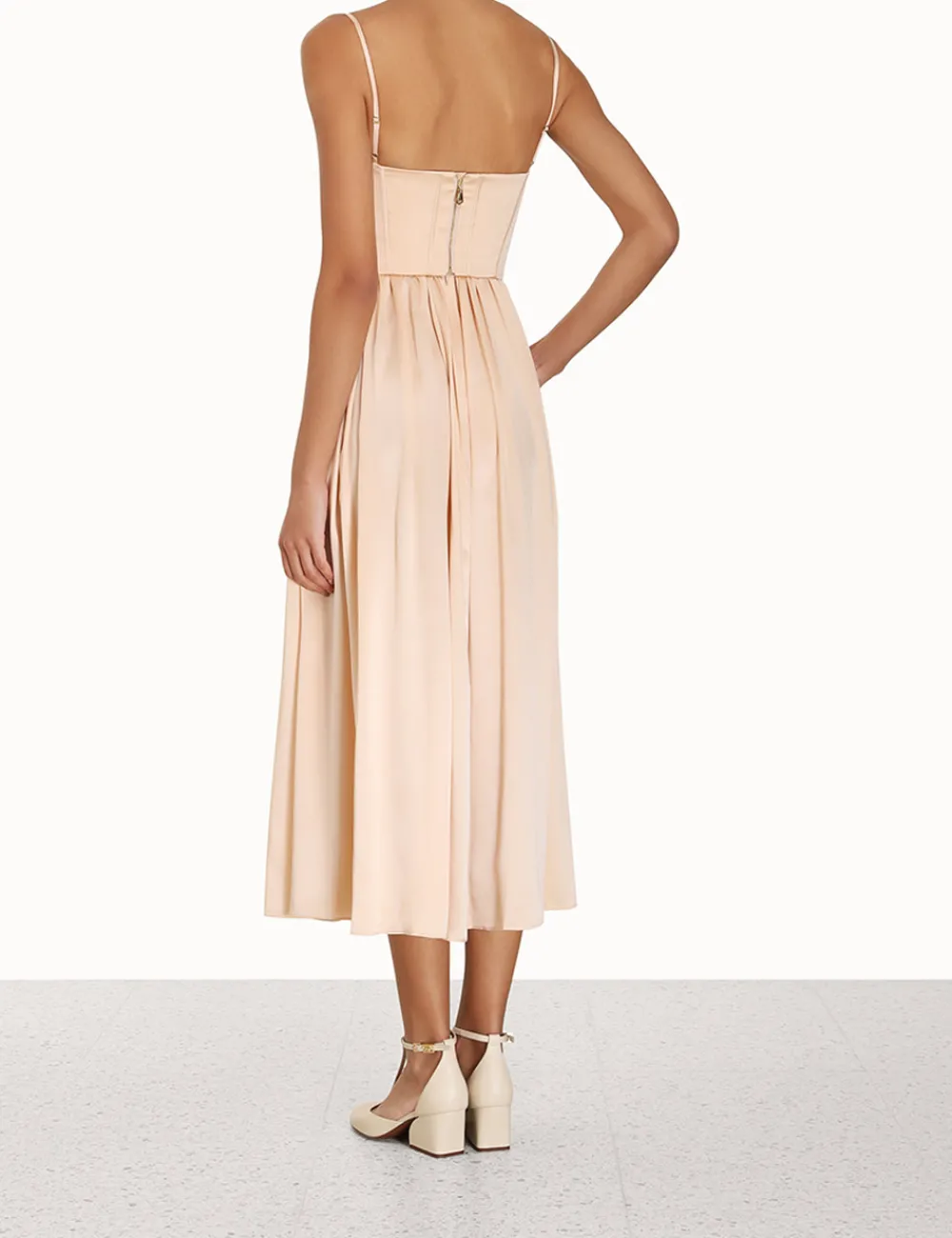 ZIMMERMANN Dresses<Silk Corset Dress