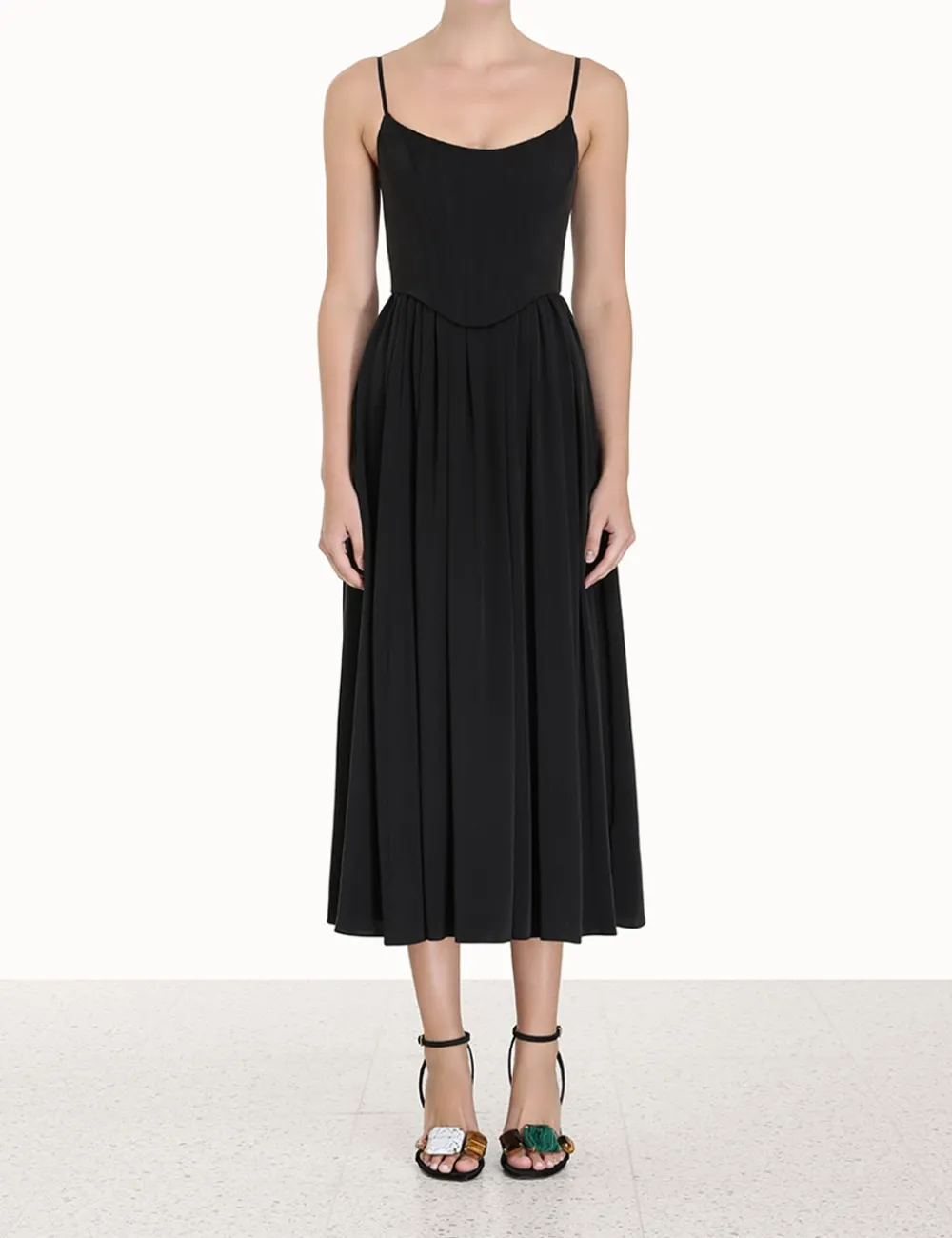 ZIMMERMANN Dresses<Silk Corset Dress
