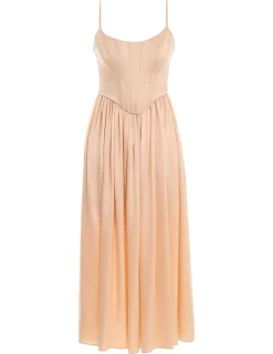 ZIMMERMANN Clothing<Silk Corset Dress