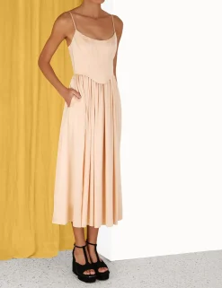 ZIMMERMANN Clothing<Silk Corset Dress