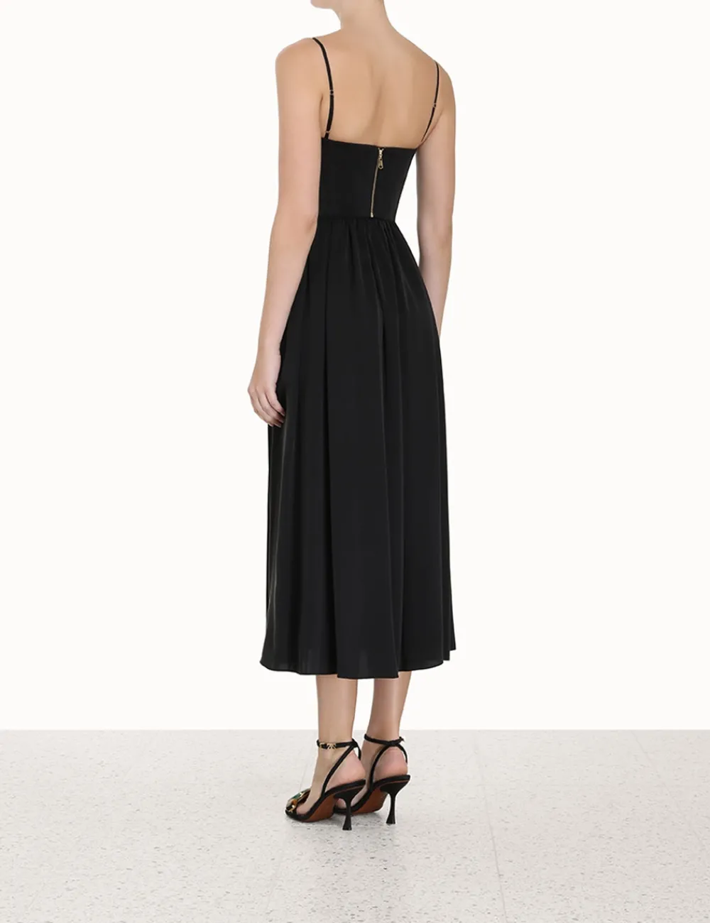 ZIMMERMANN Clothing<Silk Corset Dress