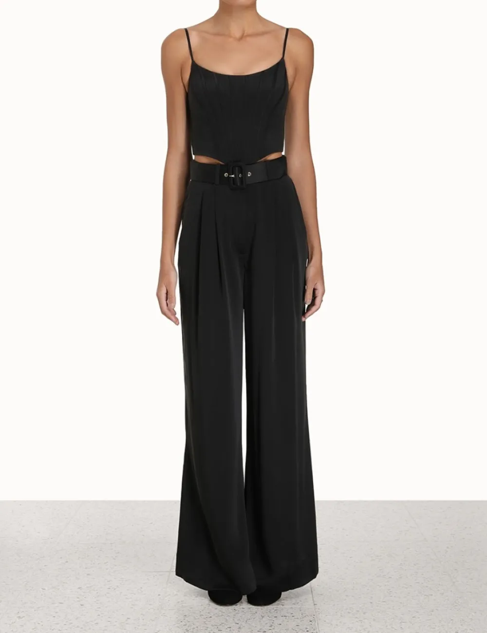 ZIMMERMANN Tops<Silk Corset Top