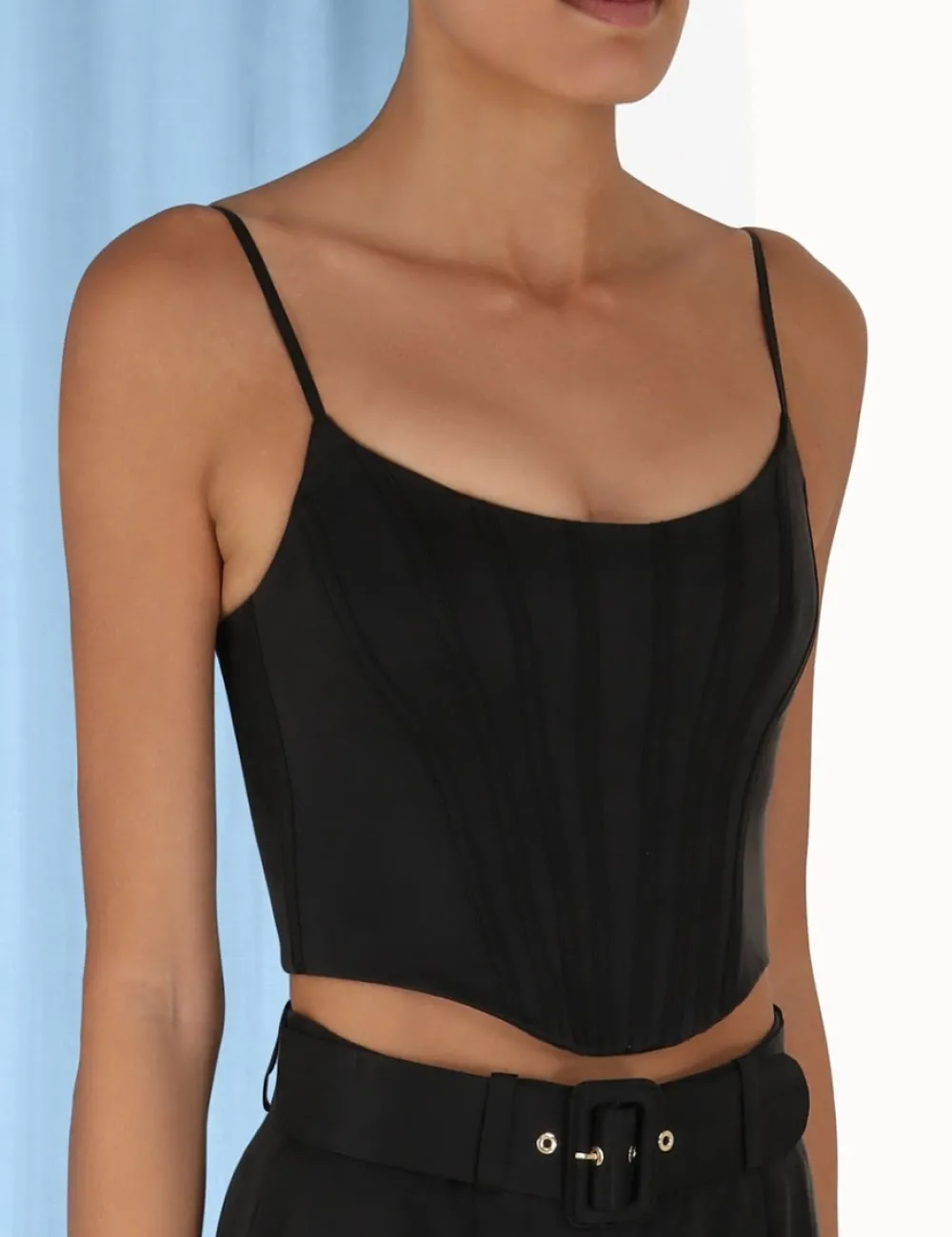 ZIMMERMANN Tops<Silk Corset Top