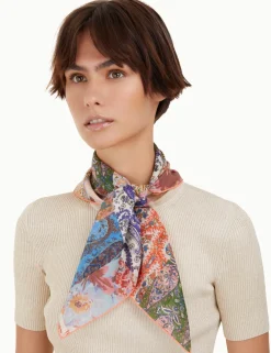 ZIMMERMANN Scarves<Silk Cotton Square Scarf