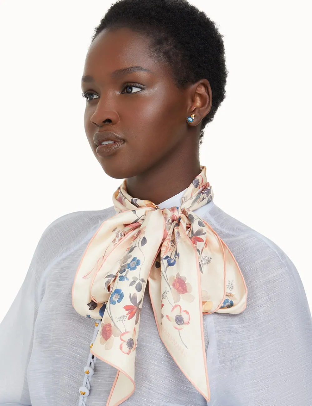 ZIMMERMANN Scarves<Silk Neck Scarf