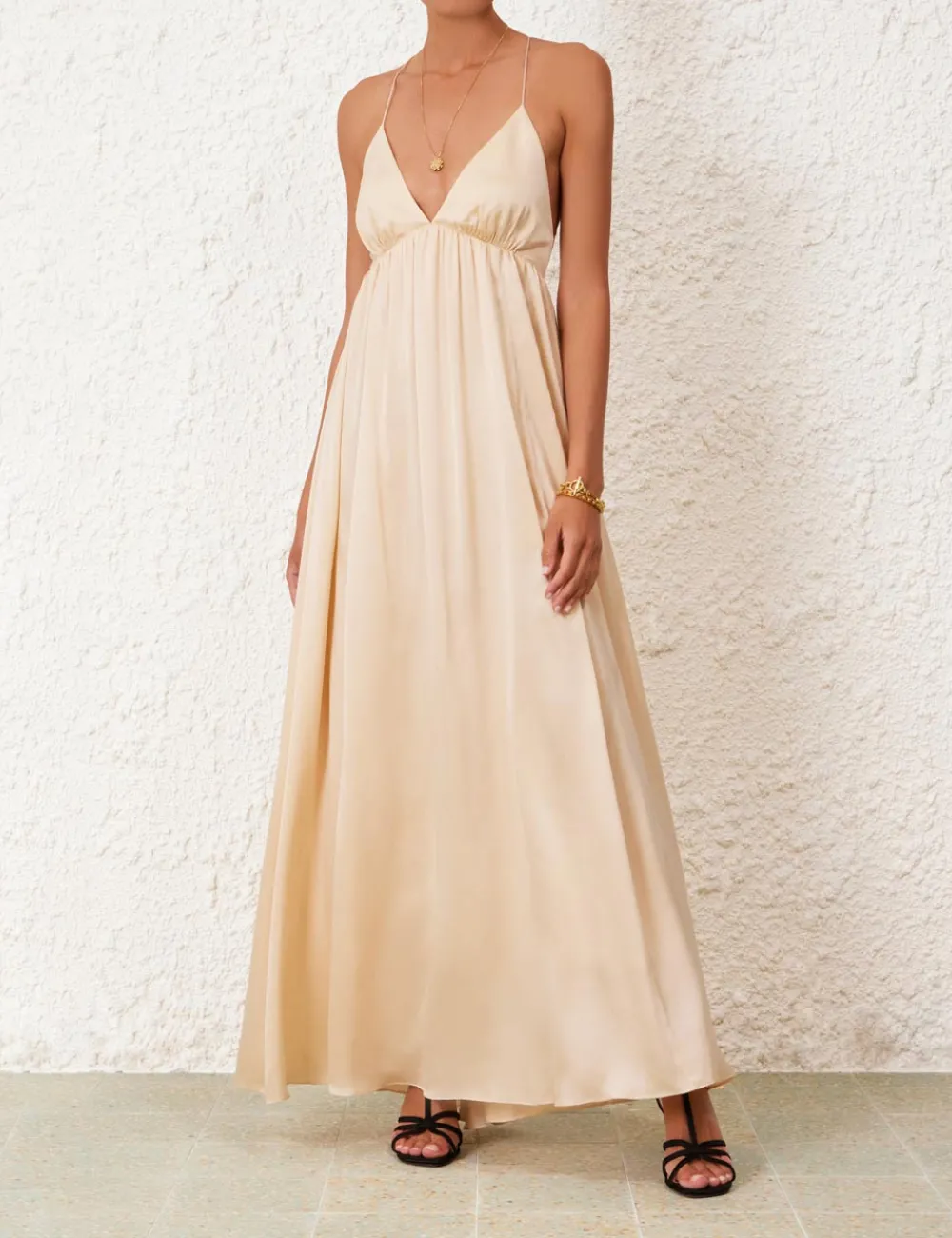 ZIMMERMANN Clothing<Silk Slip Dress