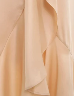 ZIMMERMANN Clothing<Silk Wrap Midi Dress