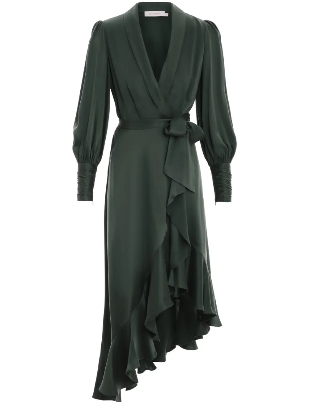 ZIMMERMANN Clothing<Silk Wrap Midi Dress