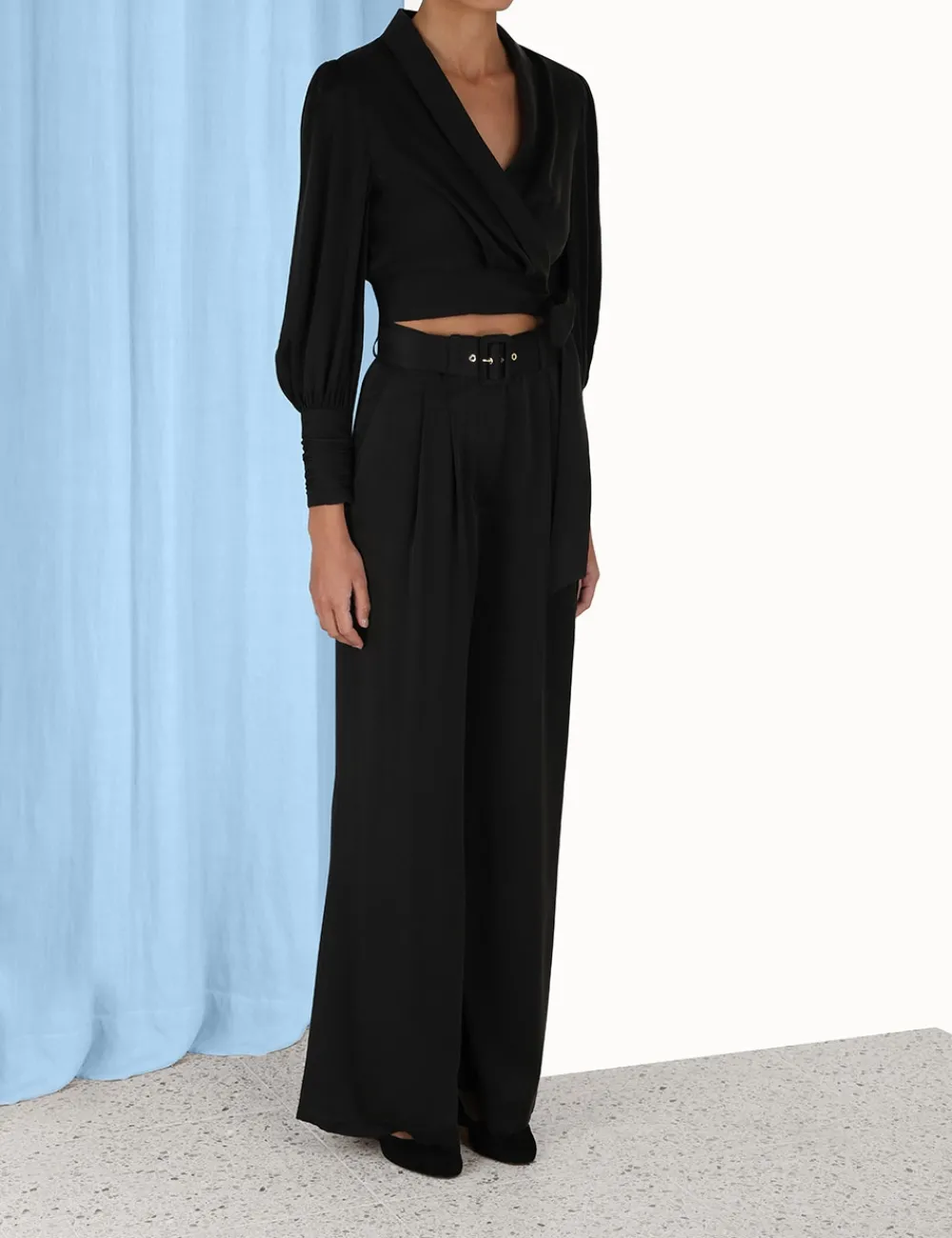 ZIMMERMANN Luminosity<Silk Wrap Top