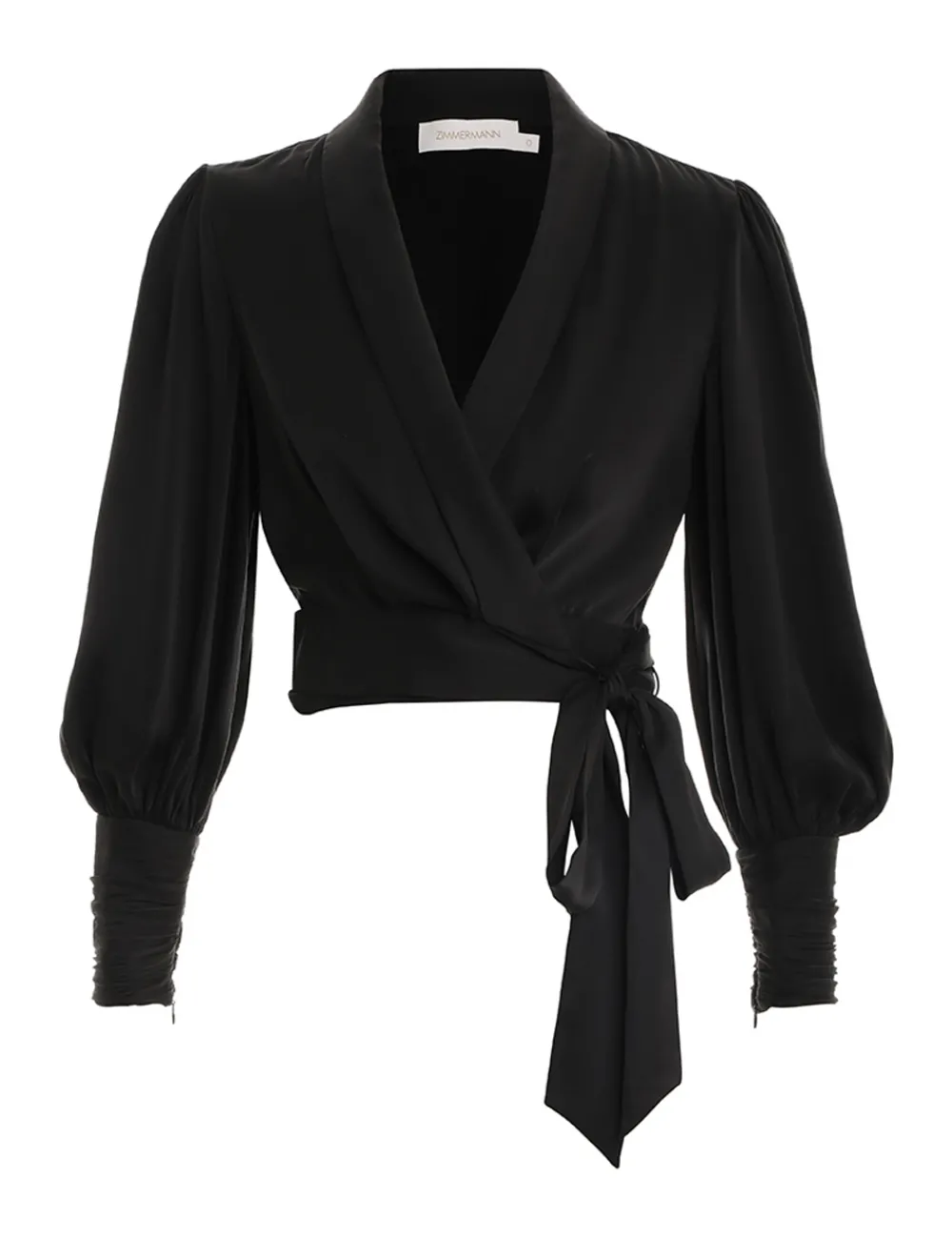 ZIMMERMANN Clothing<Silk Wrap Top