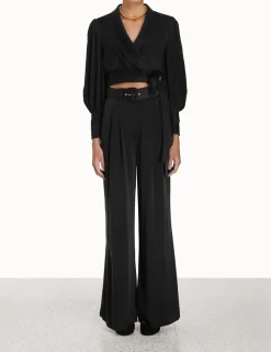 ZIMMERMANN Clothing<Silk Wrap Top