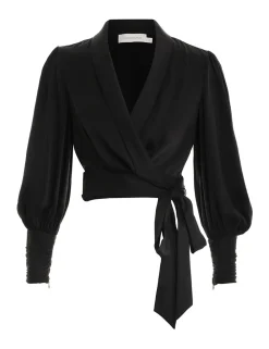 ZIMMERMANN Tops<Silk Wrap Top