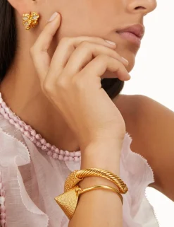 ZIMMERMANN Bracelets<Spiral Rope Cone Cuff