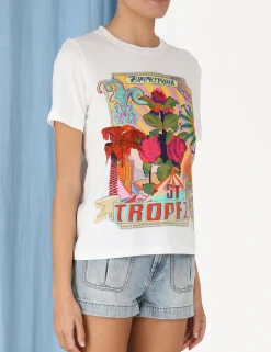 ZIMMERMANN Tops<St Tropez Tee