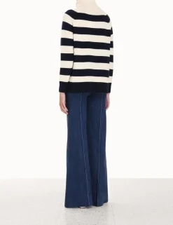 ZIMMERMANN Clothing<Striped Roll Neck Sweater
