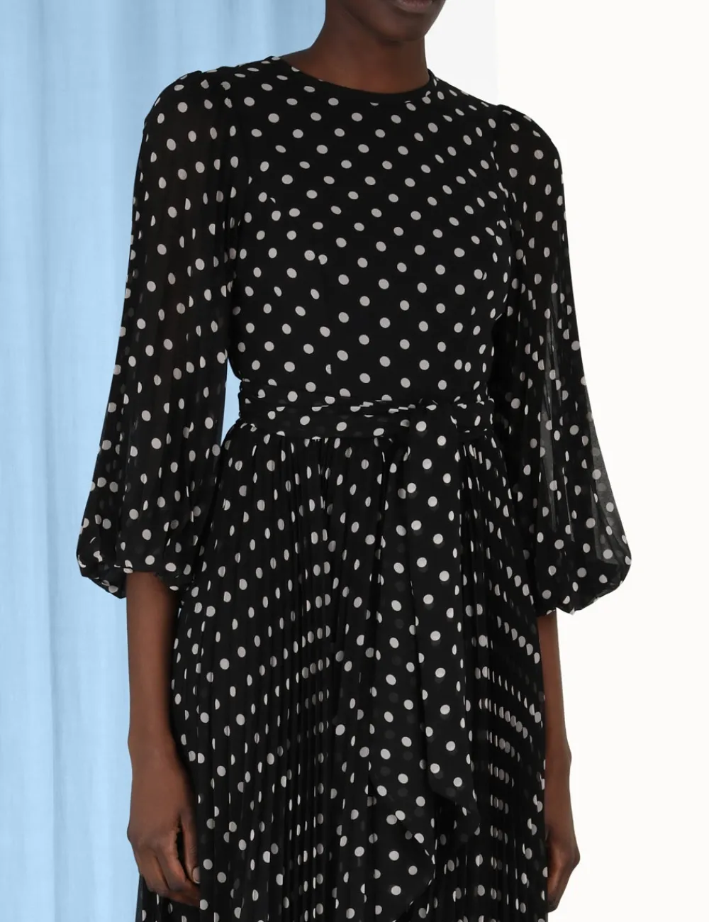 ZIMMERMANN Luminosity<Sunray Long Sleeve Midi