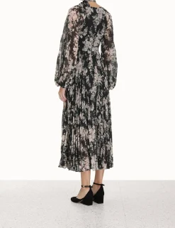 ZIMMERMANN Dresses<Sunray Pleated Midi Dress