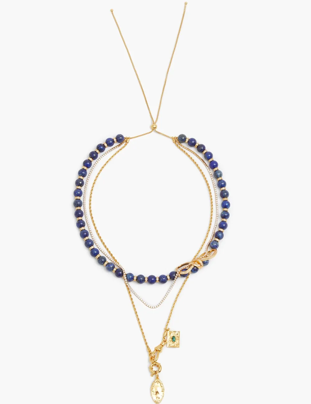 ZIMMERMANN Chains<Tangled Collage Chain Necklace