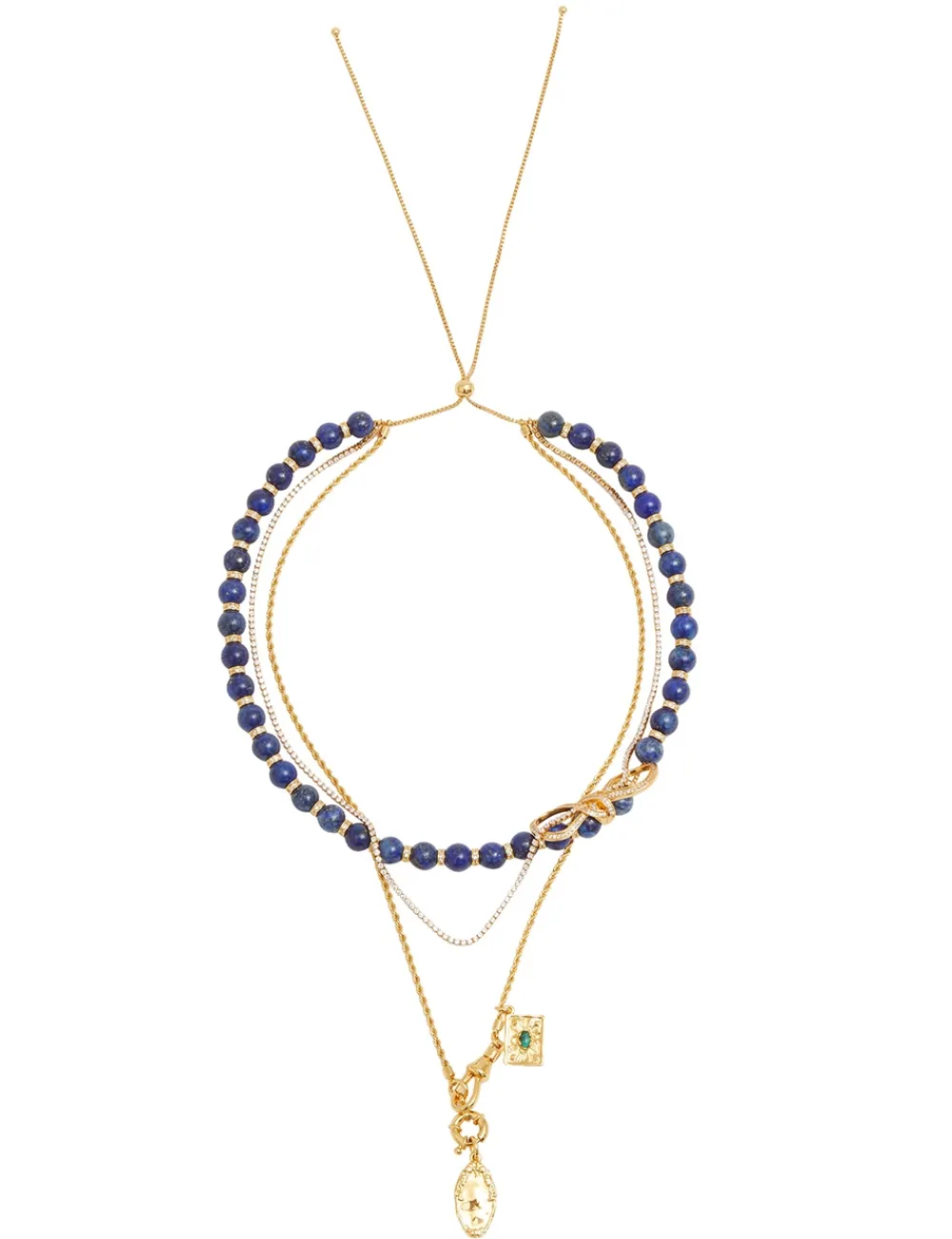 ZIMMERMANN Necklaces<Tangled Collage Chain Necklace