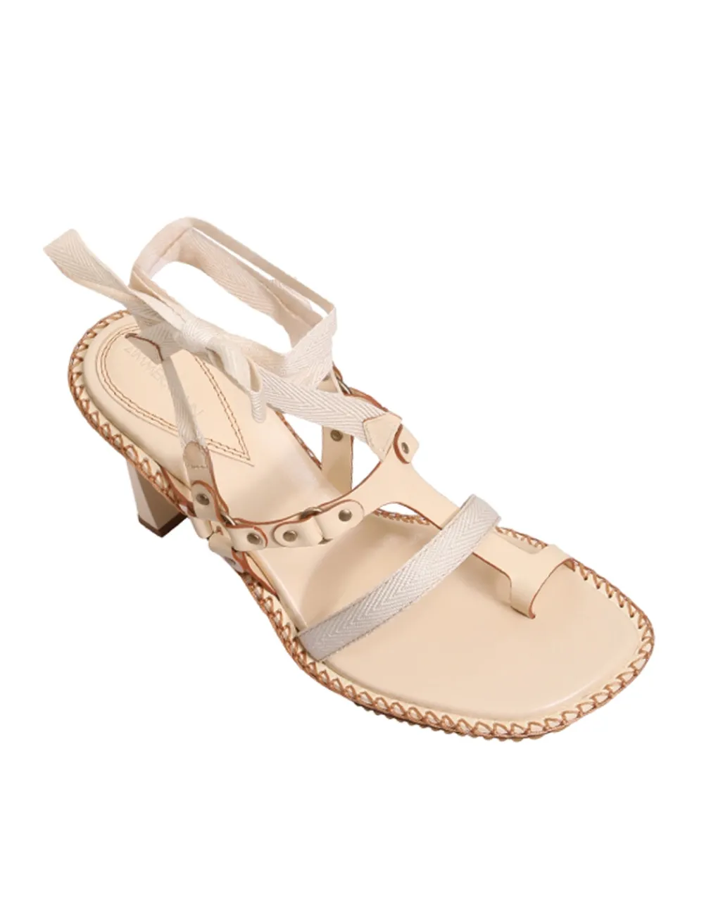 ZIMMERMANN Heels<Toe Thong Bow Sandal 65