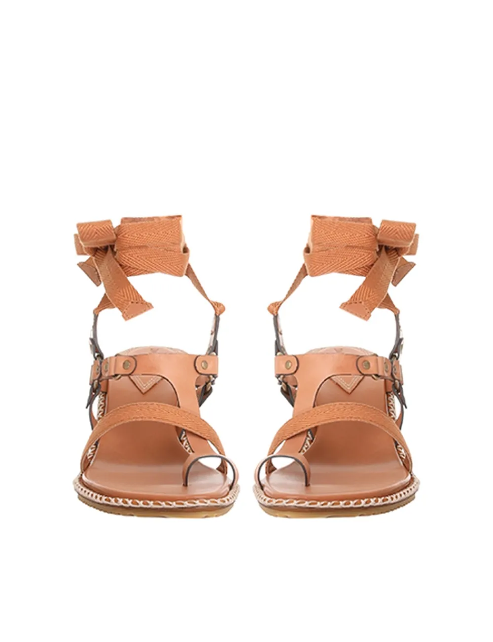 ZIMMERMANN Heeled Sandals<Toe Thong Bow Sandal 65