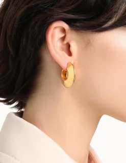 ZIMMERMANN Accessories<Triangle Section Hoop Earrings