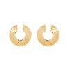 ZIMMERMANN Jewellery<Triangle Section Hoop Earrings