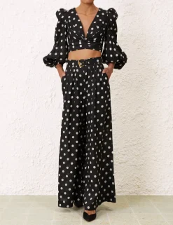 ZIMMERMANN Shorts & Pants<Tuck Pant