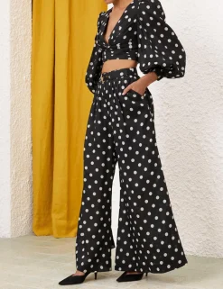 ZIMMERMANN Shorts & Pants<Tuck Pant