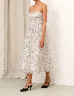 ZIMMERMANN Dresses<Tulle Midi Dress
