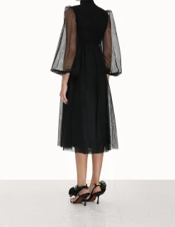 ZIMMERMANN Clothing<Tulle Midi Dress