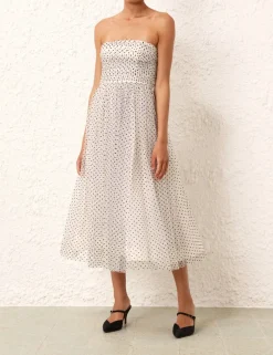 ZIMMERMANN Clothing<Tulle Midi Dress