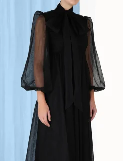 ZIMMERMANN Dresses<Tulle Midi Dress