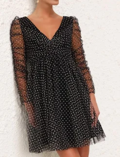 ZIMMERMANN Clothing<Tulle Mini Dress
