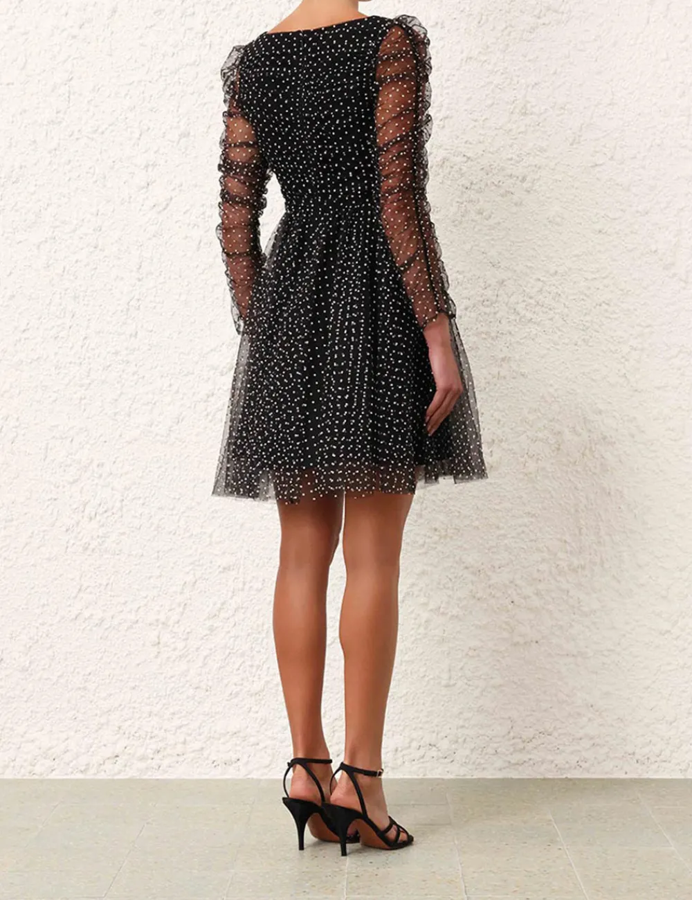 ZIMMERMANN Clothing<Tulle Mini Dress