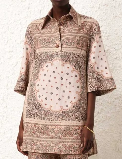 ZIMMERMANN Clothing<Tunic Mini Dress