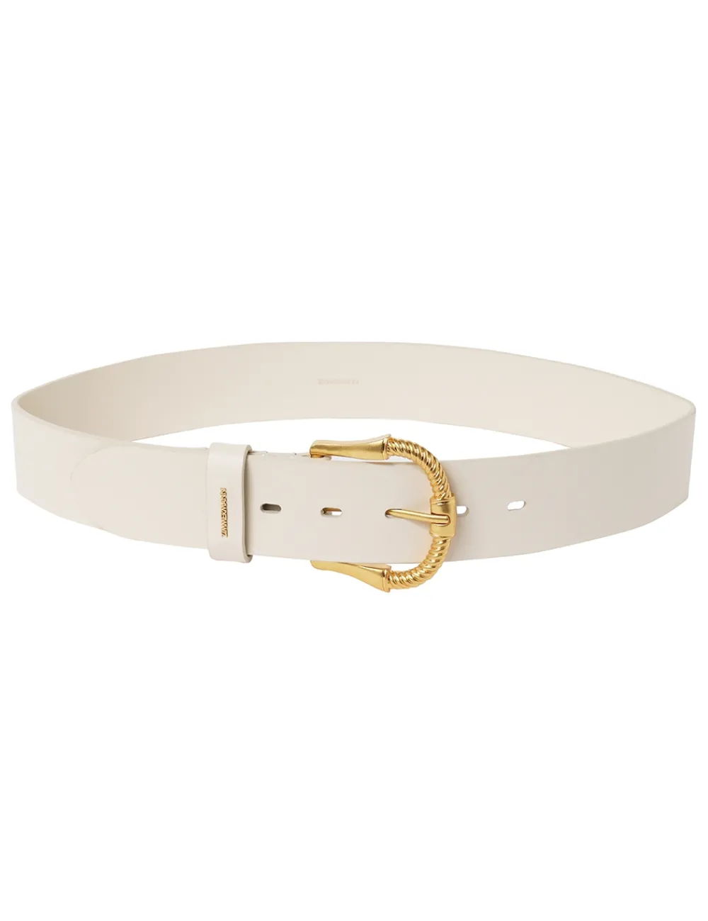 ZIMMERMANN Accessories<Twisted Buckle Leather Belt 40
