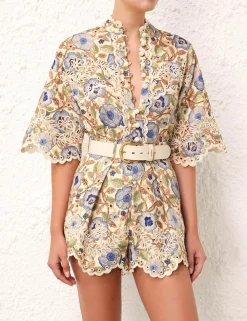 ZIMMERMANN Accessories<Twisted Buckle Leather Belt 40
