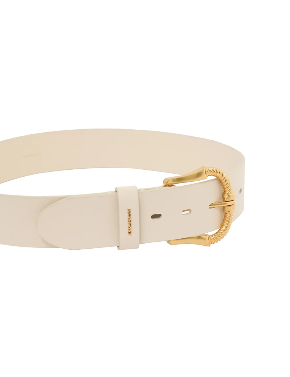ZIMMERMANN Accessories<Twisted Buckle Leather Belt 40