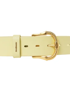ZIMMERMANN Accessories<Twisted Buckle Leather Belt 40