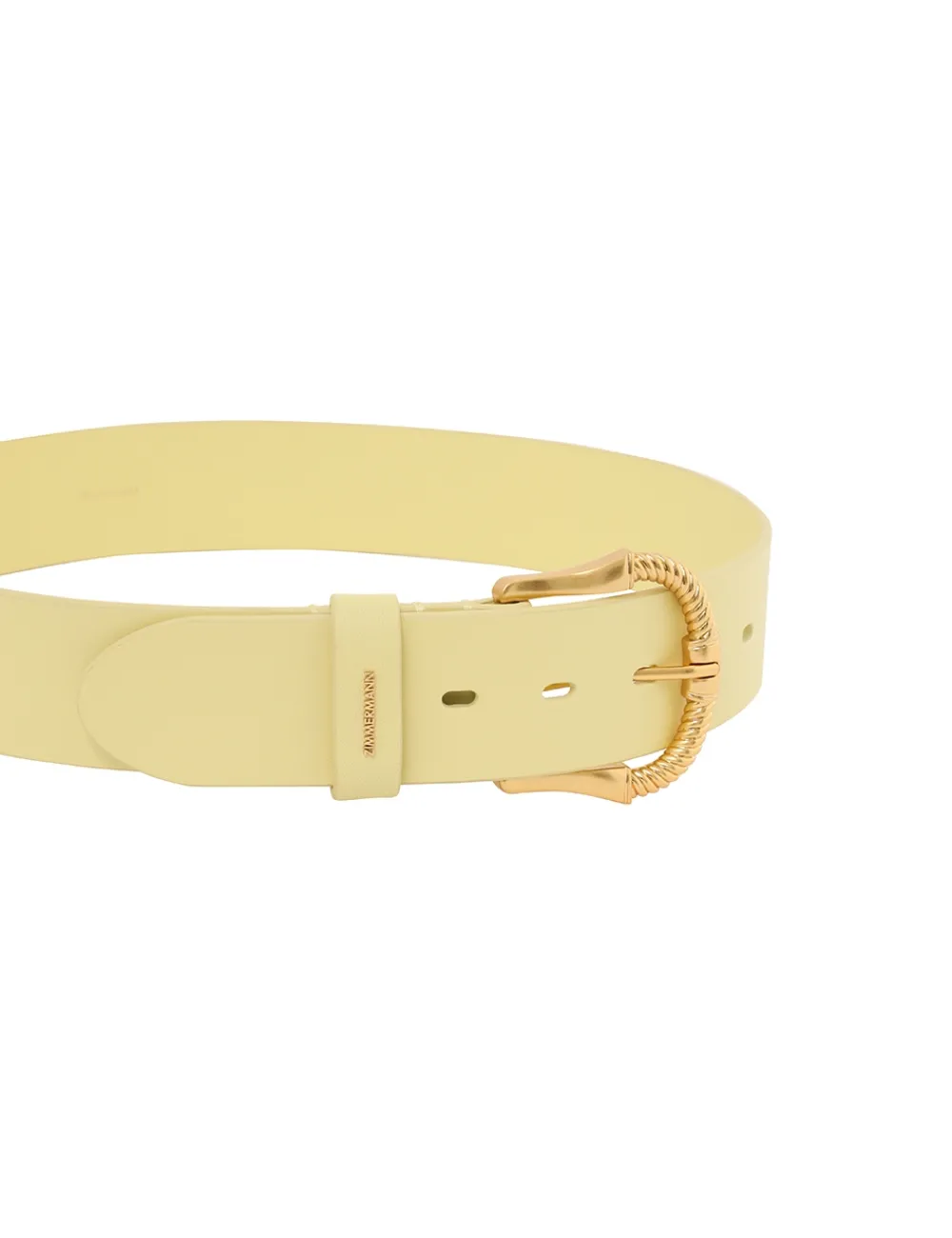 ZIMMERMANN Accessories<Twisted Buckle Leather Belt 40