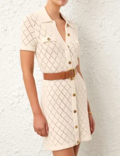ZIMMERMANN Accessories<Twisted Buckle Leather Belt 40